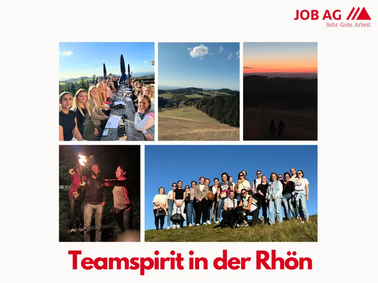 Teamwanderung in der Rhön – gemeinsamer Feierabend der Servicezentrale Fulda