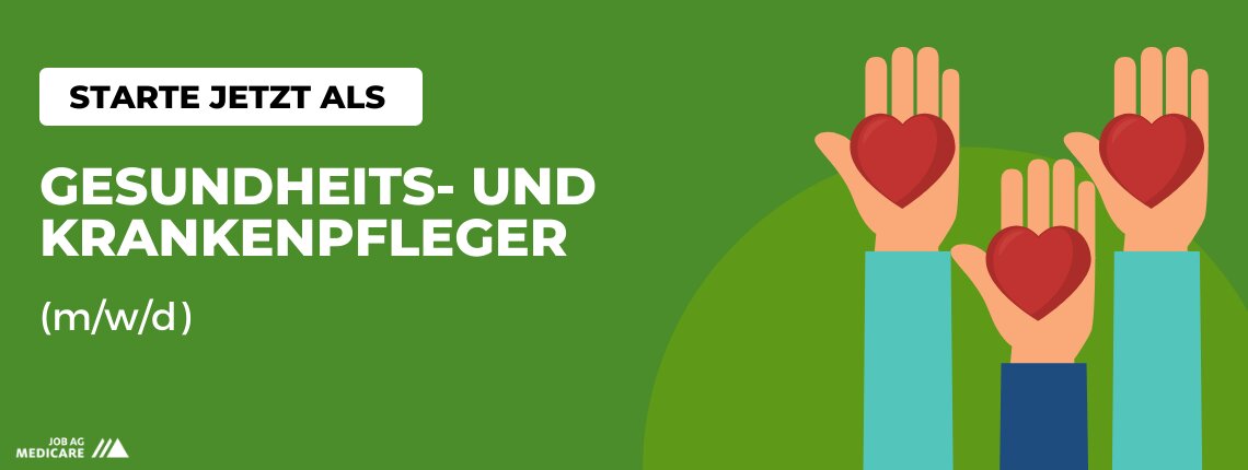 Gesundheits- und Krankepfleger 538€ Minijob
