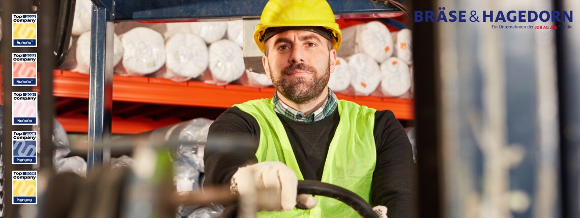 Staplerfahrer ab sofort gesucht - 15,69 € pro Stunde