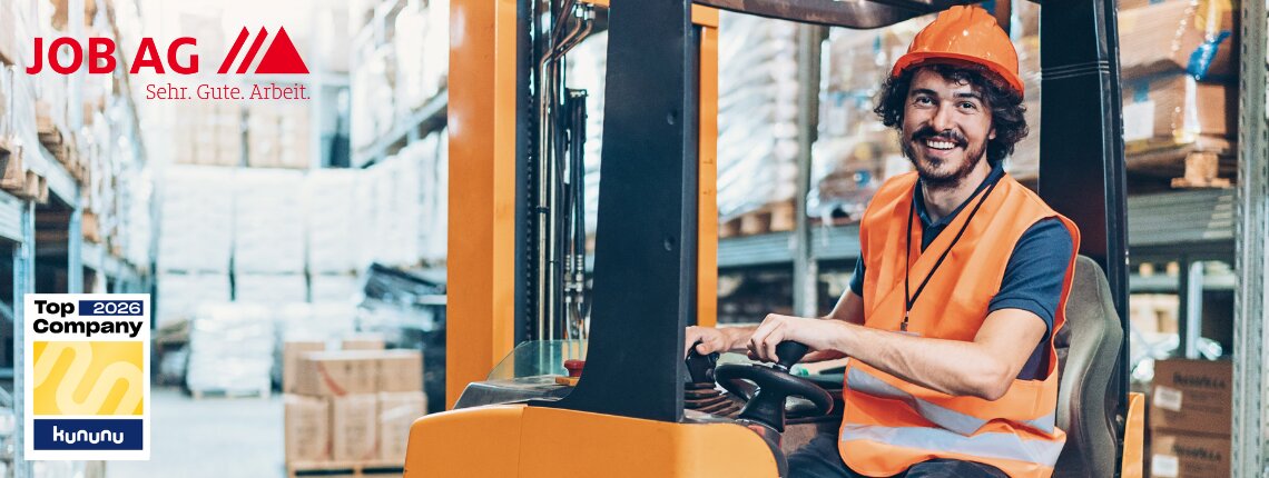 Kommissionierer mit Staplerschein