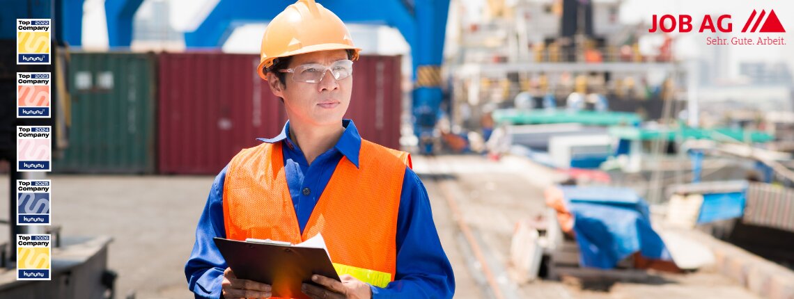 Bauhelfer mit LKW-Führerschein