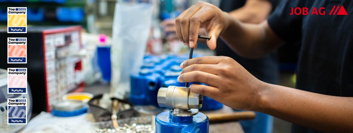 Produktionsmitarbeiter in der Industrie