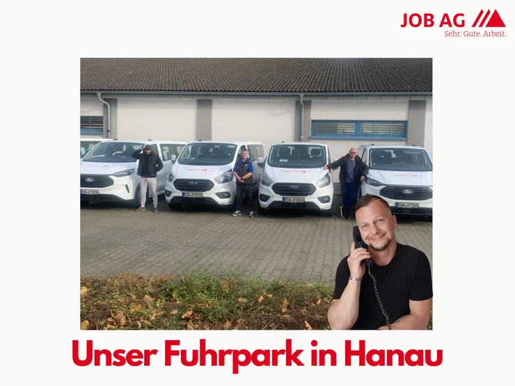 Immer zuverlässig – unser moderner Fuhrpark in Hanau