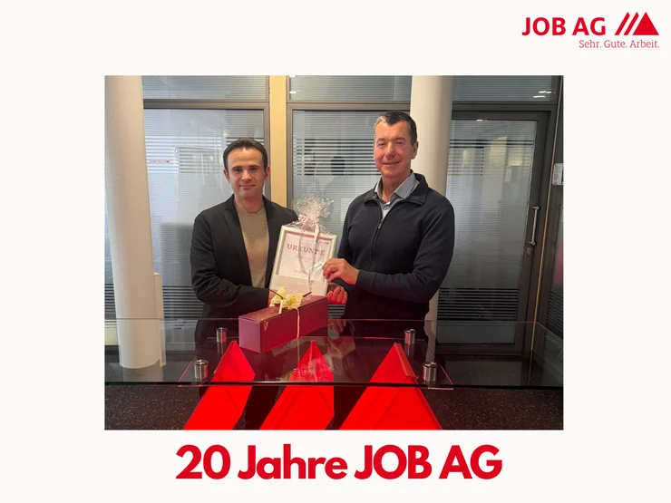 20 Jahre JOB AG: Danke, Jürgen Leo!