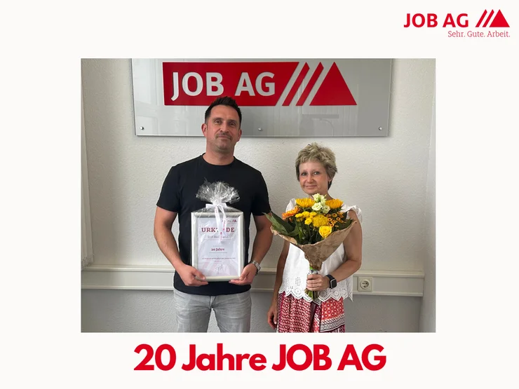 20 Jahre JOB AG – Danke, Brit!