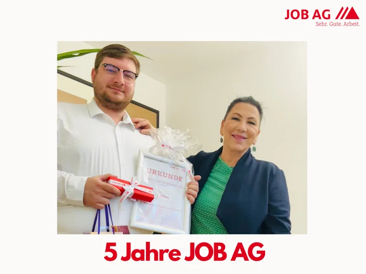 5 Jahre JOB AG – Danke, lieber Dean!