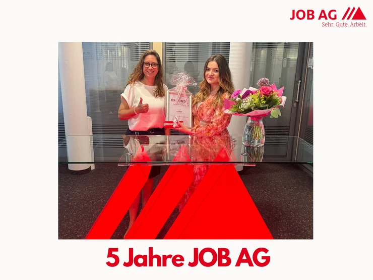5 Jahre JOB AG – Danke, liebe Lena!