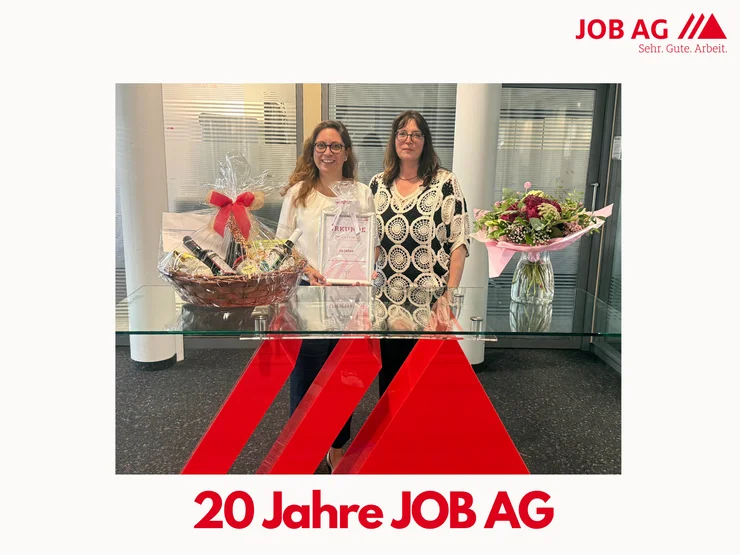 20 Jahre JOB AG – Danke, liebe Jessica!